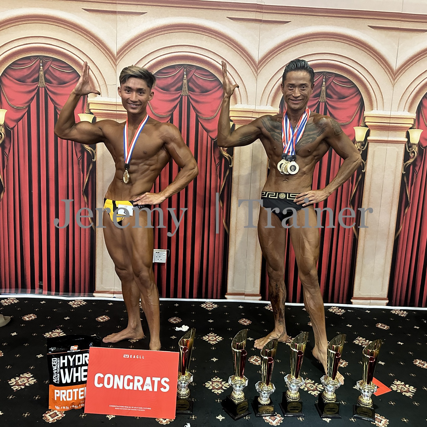 Training result shared by Jeremy Lim