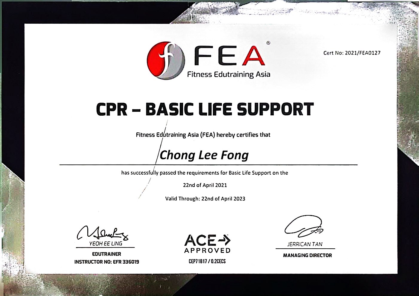 FEA- CPR life support 2021